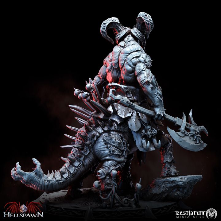 3D Printable The Demon Centaurs: Collection by Bestiarum